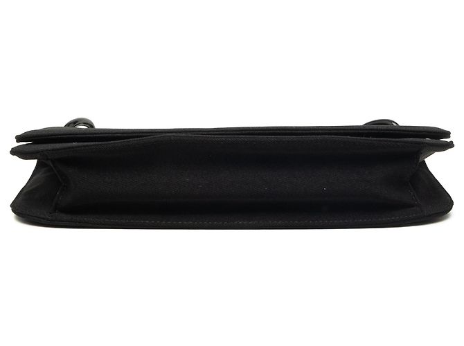 Borsa a tracolla Prada Tessuto Swing Chain nera Nero - vista 3