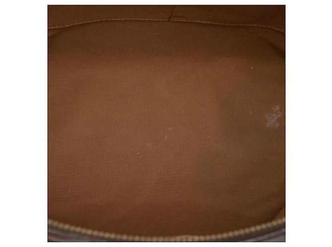 Borsa Tote Louis Vuitton Monogram Totally MM Marrone - vista 4