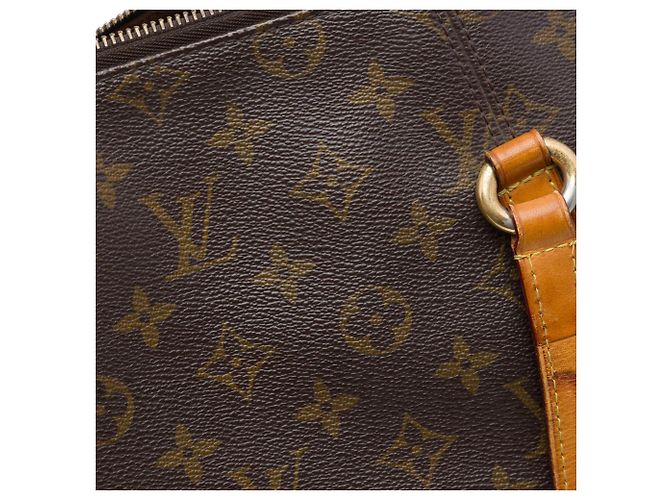 Borsa Tote Louis Vuitton Monogram Totally MM Marrone - vista 5