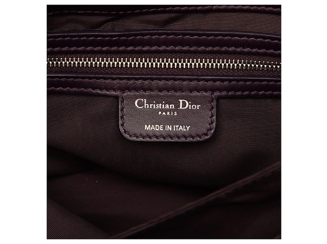 Autre Marque Borsa a tracolla Dior New Lock in pelle d'agnello Cannage viola Porpora - vista 5