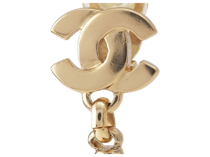 Orecchini a clip Mademoiselle Chanel CC placcati in oro D'oro - vista 7