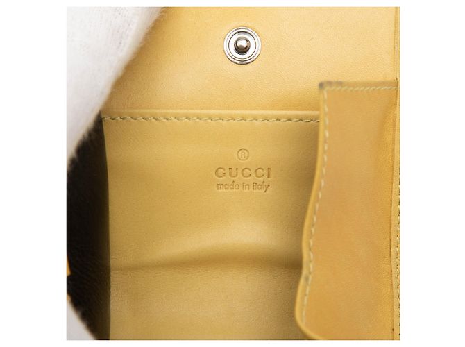 Set porta monete Gucci GG Canvas Beige - vista 5