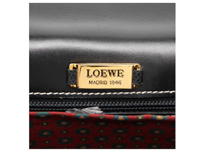 Borsa a tracolla Anagram in pelle LOEWE nera Nero - vista 5