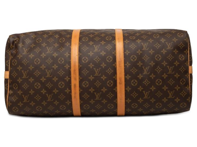 Borsa da viaggio Louis Vuitton Monogram Keepall Bandouliere 60 Marrone - vista 3