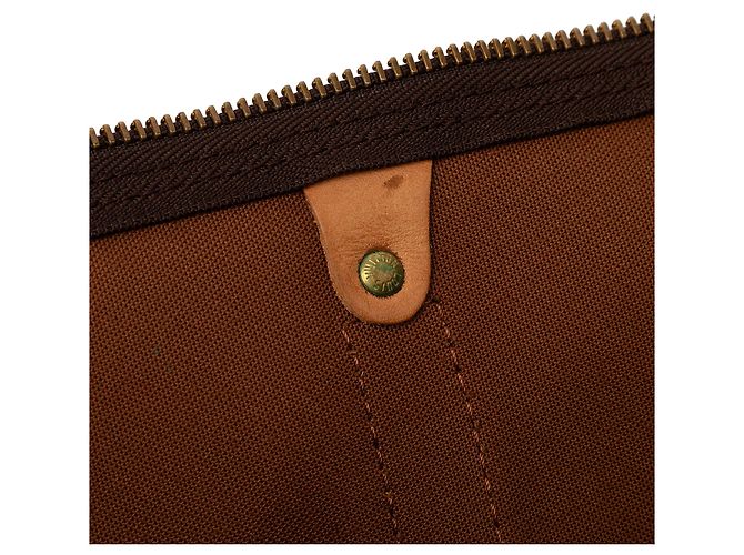 Borsa da viaggio Louis Vuitton Monogram Keepall Bandouliere 60 Marrone - vista 6