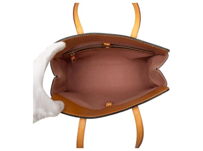 Borsa Louis Vuitton Monogram Vernis Catalina BB Marrone - vista 4