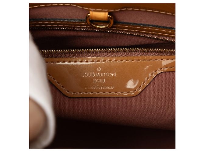 Borsa Louis Vuitton Monogram Vernis Catalina BB Marrone - vista 5
