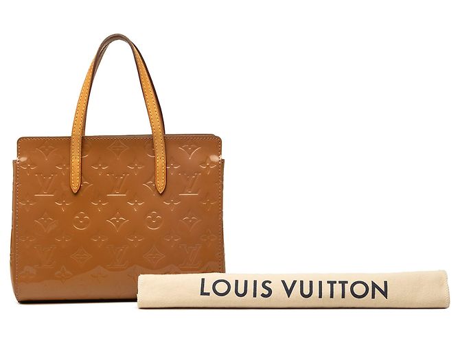 Borsa Louis Vuitton Monogram Vernis Catalina BB Marrone - vista 7