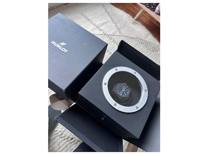 Hublot Classic Fusion Automatico 45mm Nero Blu - vista 2