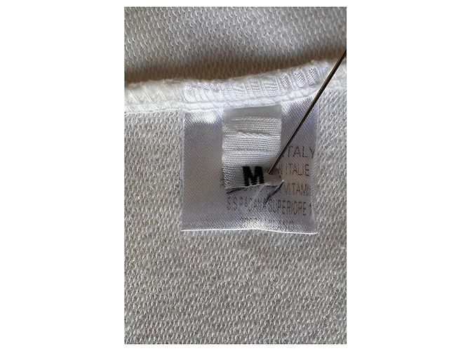 Autre Marque Giacca in cotone bianca Blue Joint Collection Bianco - vista 4