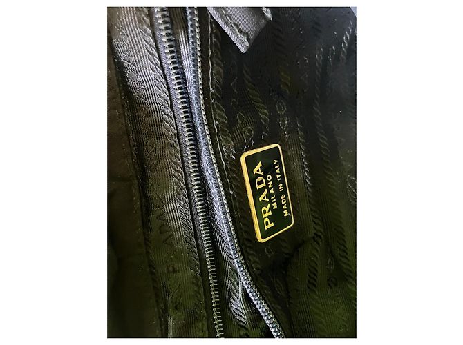 Prada Zaino in Nylon Trapuntato Nero - vista 3