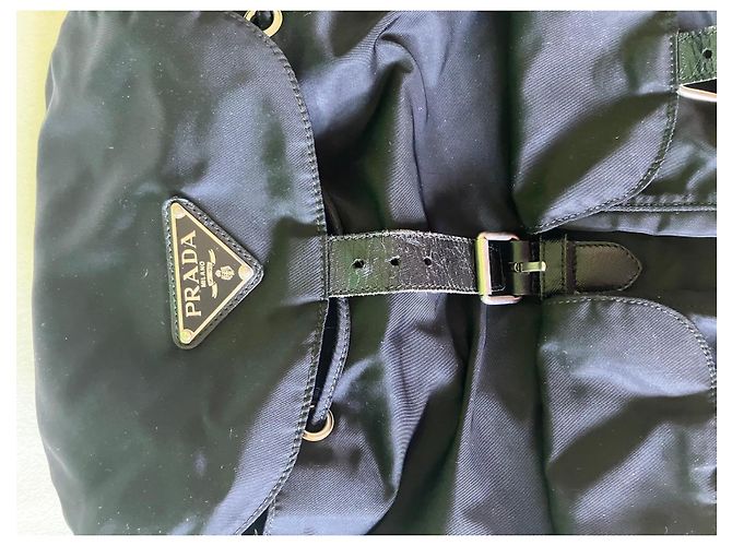 Prada Mochila de Nylon Negro - vista 2