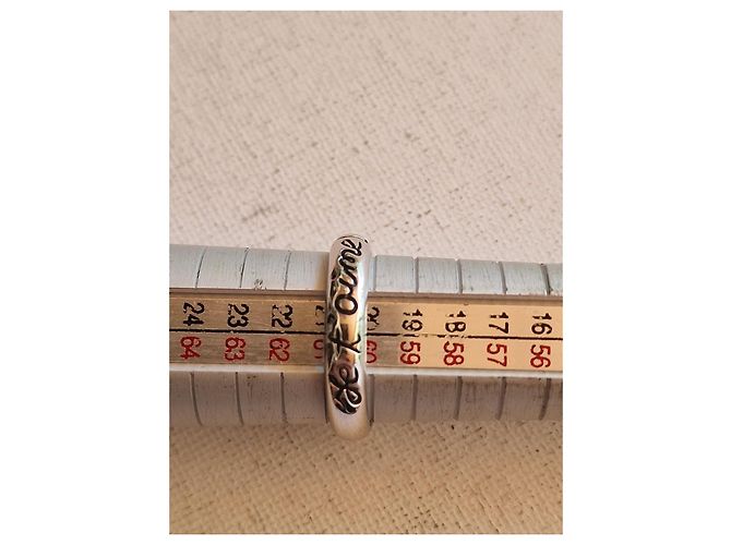 Anello Yves Saint Laurent "Je t'aime" in argento - vista 4