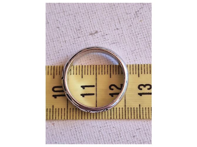 Anello Yves Saint Laurent "Je t'aime" in argento - vista 6