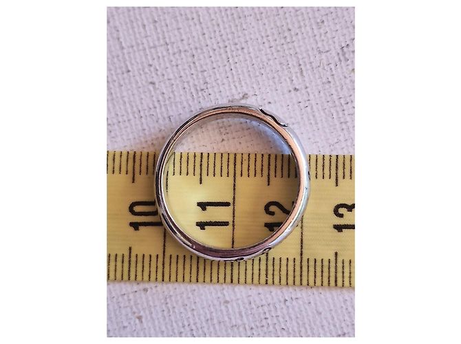 Anello YSL Yves Saint Laurent "I love you" Argento Cuore - vista 4