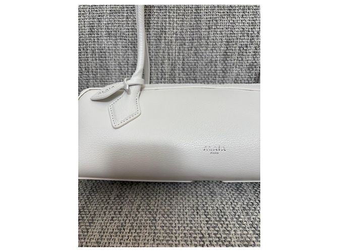 Alaïa Le Teckel Medium Handtasche Elfenbeinweiß - Ansicht 3