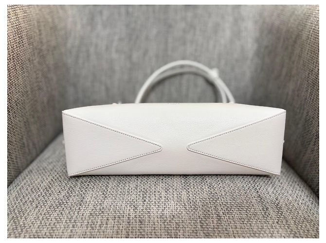 Alaïa Le Teckel Medium Handtasche Elfenbeinweiß - Ansicht 4