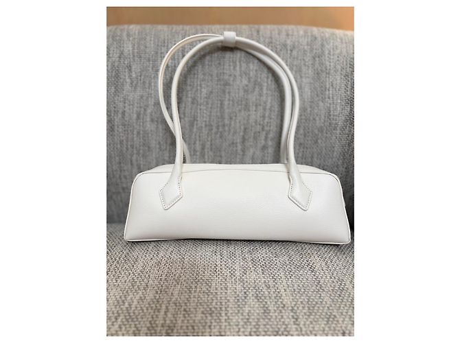 Alaïa Le Teckel Medium Handtasche Elfenbeinweiß - Ansicht 5