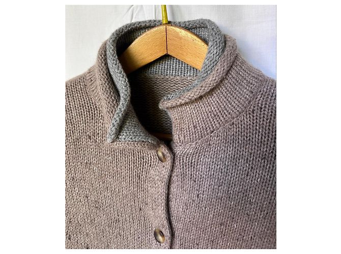 Loro Piana Kaschmir-Cardigan in Braun Hellbraun Kamel - Ansicht 2