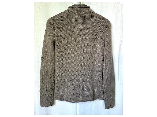 Loro Piana Kaschmir-Cardigan in Braun Hellbraun Kamel - Ansicht 5