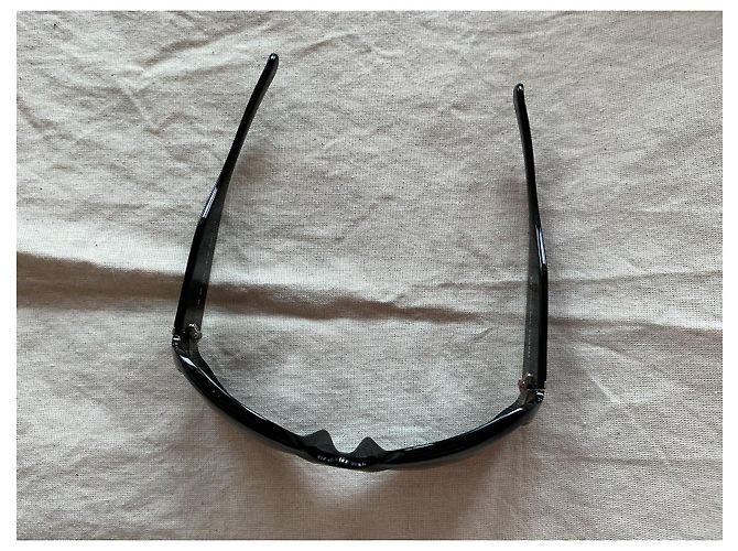 Medusa Versace Sonnenbrille schwarz mit Mäander-Muster - Ansicht 12