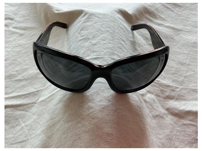 Medusa Versace Sonnenbrille schwarz mit Mäander-Muster - Ansicht 2