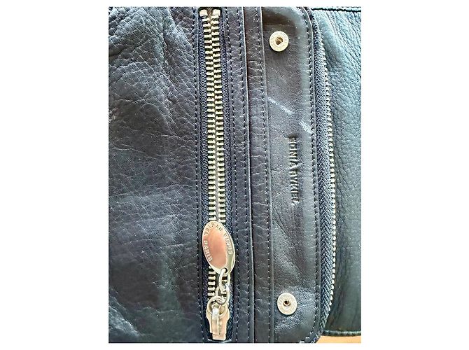 Sonia Rykiel Pochette in Pelle Nera Nero - vista 2