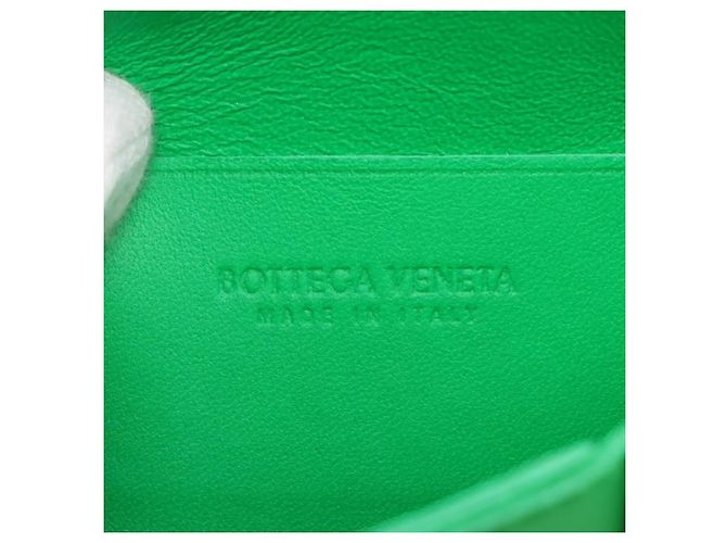 Bottega Veneta Borsa Cassette in pelle verde - vista 3