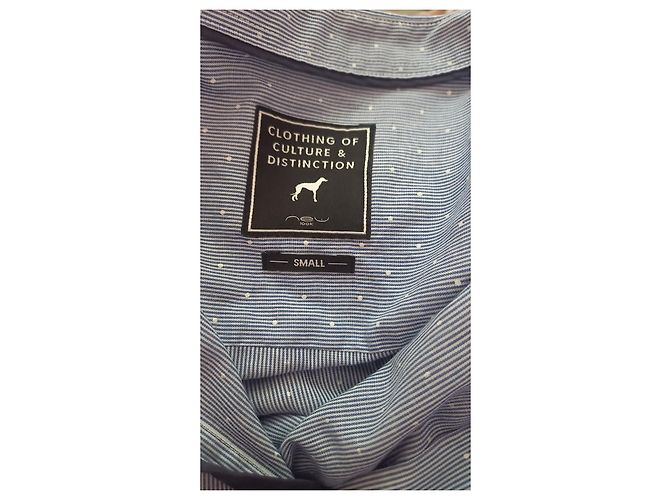 Autre Marque Camicia New Look a pois azzurro chiaro uomo Blu - vista 3