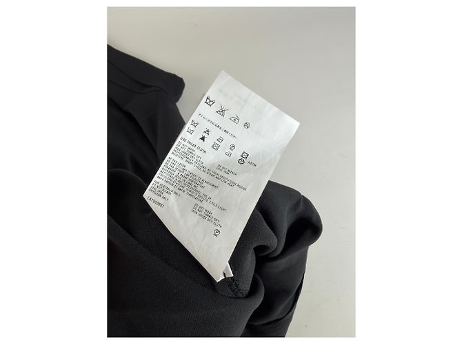 Vintage Miu Miu Ärmelloses Drapiertes Kleid Schwarz M - Ansicht 11