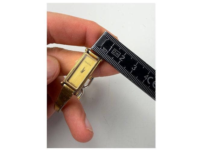 Vintage Gucci Two-Tone Armbanduhr Gold Silver Golden - Ansicht 8