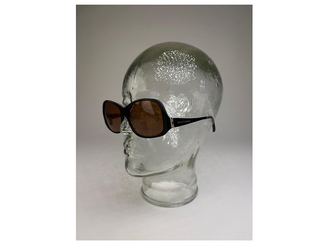 Dolce & Gabbana Occhiali da sole Vintage Dolce Acetate DG 420S Black Brown Nero - vista 11