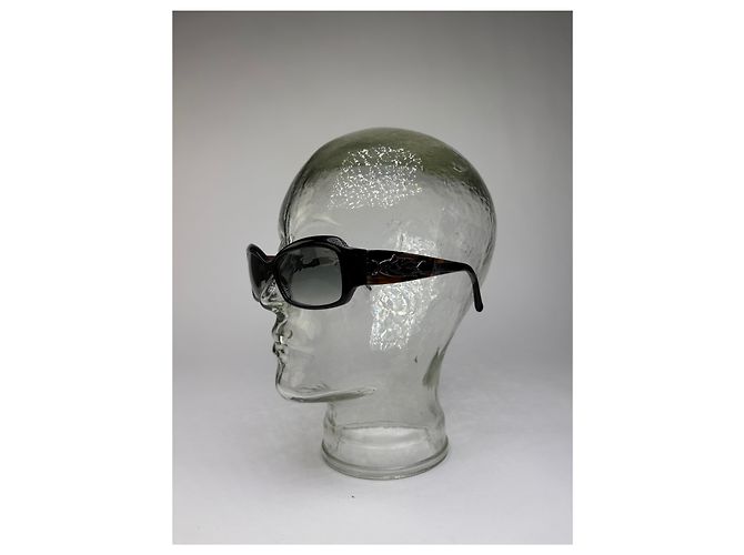 Occhiali da sole Vintage Etro in acetato Black Tortoiseshell Grey Nero - vista 11