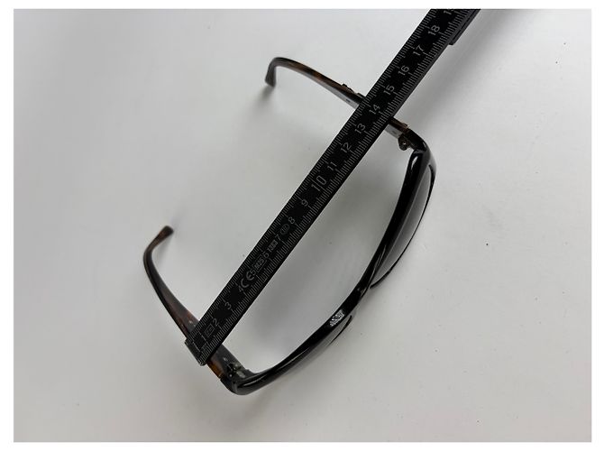 Occhiali da sole Vintage Etro in acetato Black Tortoiseshell Grey Nero - vista 8