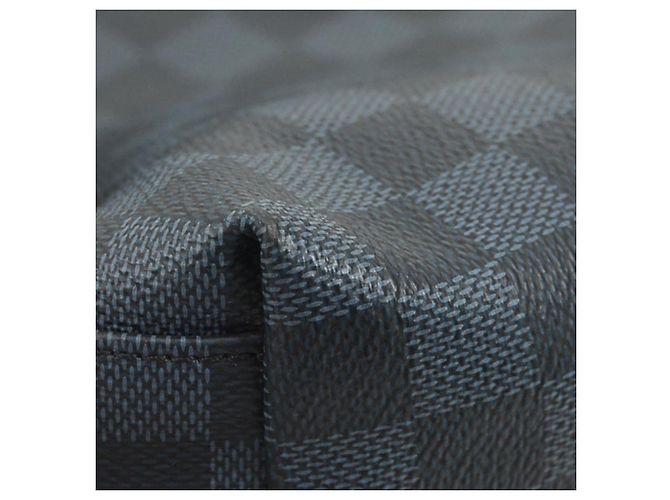 Borsa a tracolla Louis Vuitton Damier Cobalt Matchpoint Blu - vista 14