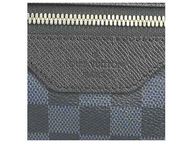 Borsa a tracolla Louis Vuitton Damier Cobalt Matchpoint Blu - vista 7
