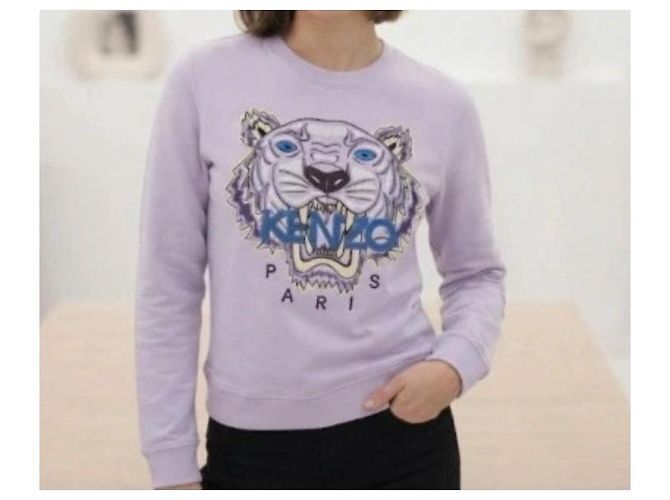 Sudadera Kenzo Tigre - Lila Púrpura - vista 2