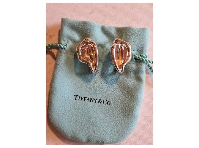 Orecchini Tiffany & Co. Calla Lily in argento - vista 9