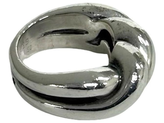 Hermès Hermes Torsade Band Ring Silber - Ansicht 5