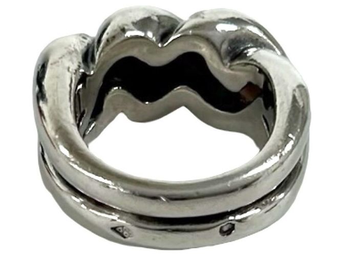 Hermès Hermes Torsade Band Ring Silber - Ansicht 6