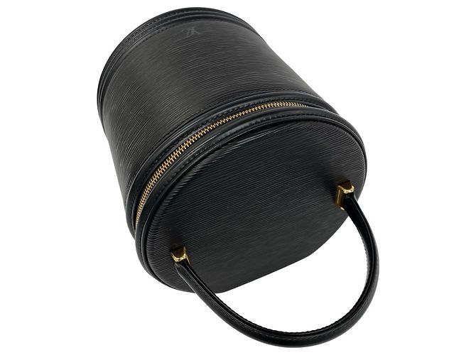 Borsa a mano Louis Vuitton Cannes in pelle Epi Nero - vista 4