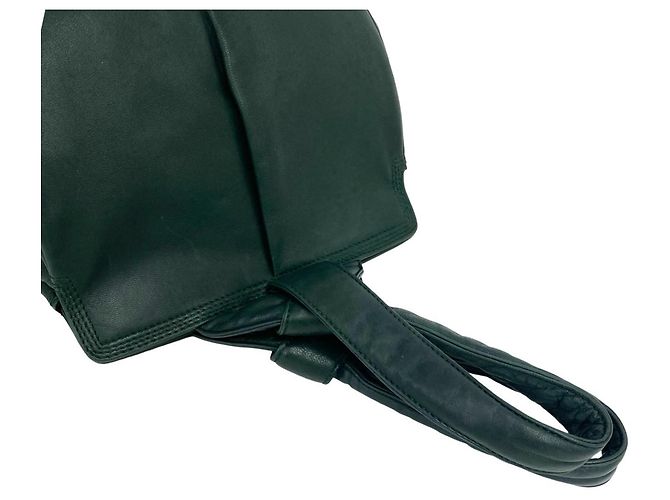 Mini Tote Bag Loewe Vintage Anagram Logo Verde - vista 4