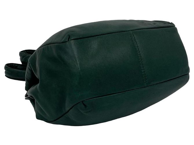 Mini Tote Bag Loewe Vintage Anagram Logo Verde - vista 7