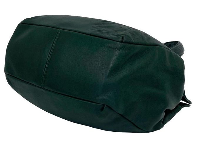 Mini Tote Bag Loewe Vintage Anagram Logo Verde - vista 8