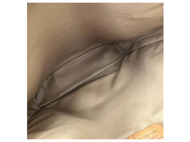 Edge Céline Celine Vintage Macadam Blazon Leder Tote Bag Braun - Ansicht 10