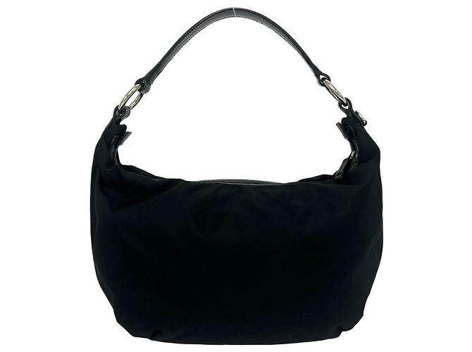 Bolso Prada Tessuto Pocono Negro - vista 3