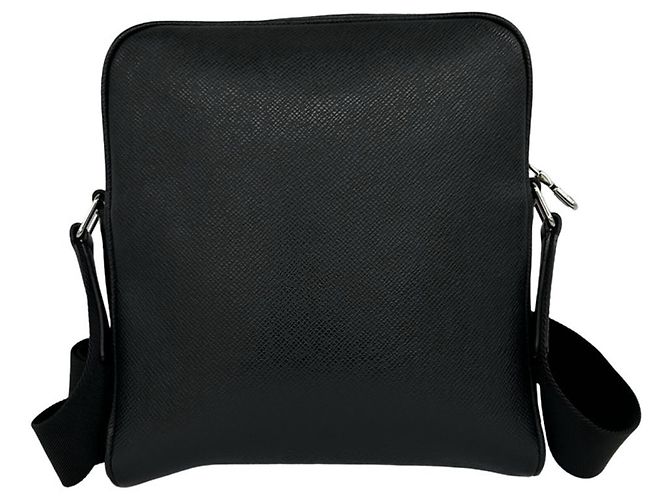 Bolso de hombro Louis Vuitton de cuero negro - vista 3