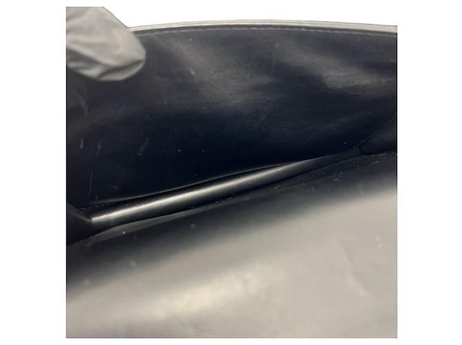 Borsa a tracolla Loewe Barcelona in pelle nera Nero - vista 9