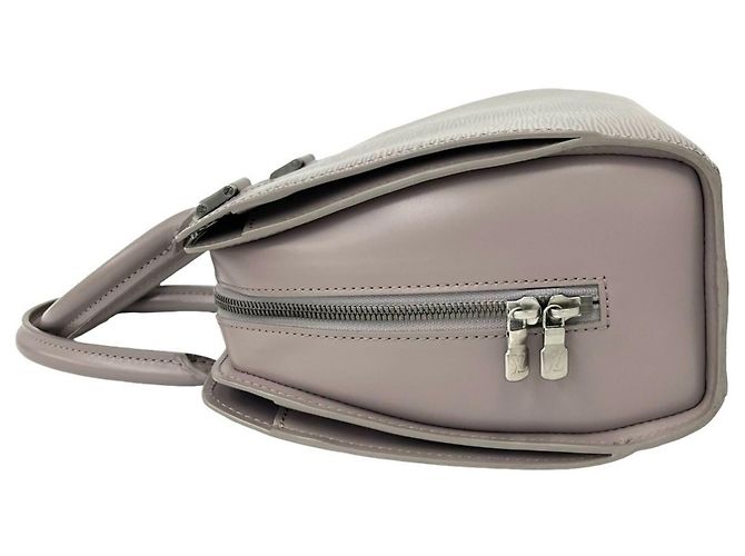 Borsa Louis Vuitton Pont Neuf in pelle Epi Marrone - vista 5