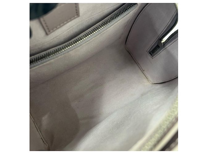 Borsa Louis Vuitton Pont Neuf in pelle Epi Marrone - vista 9